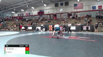 285 lbs Cons. Round 1 - Deandre Rucker, Colorado School Of Mines vs Garrett Tyre, Coker