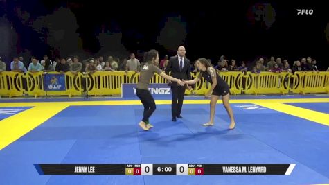 Vanessa M. Lenyard vs Jenny Lee 2025 Pan IBJJF Jiu-Jitsu No-Gi Championship