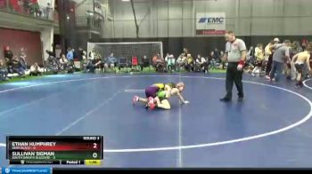 75 lbs Round 3 (6 Team) - Ethan Humphrey, Iowa Black vs Sullivan Sigman, South Dakota Blizzard