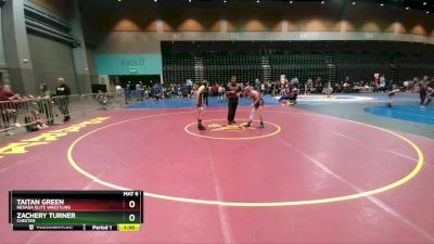 93-98 lbs Round 2 - Zachery Turner, Chester vs Taitan Green, Nevada Elite Wrestling