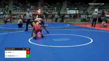 152 lbs Consolation - Wyatt Goth, Highland Park WC vs Olson Anderson, Team Aggression