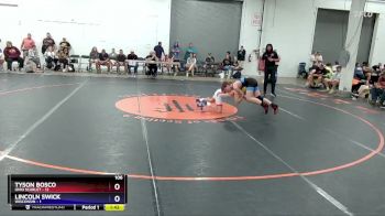 106 lbs Placement Matches (8 Team) - Tyson Bosco, Ohio Scarlet vs Lincoln Swick, Wisconsin