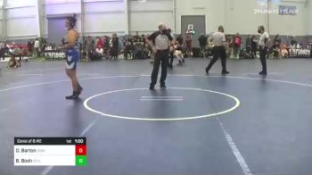 285 lbs Consi Of 8 #2 - Owen Barton, Diamondville WC vs Beachem Bosh, Devils Wrestling