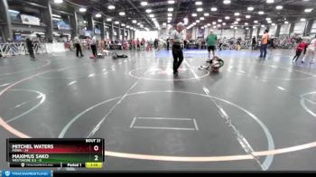 64 lbs Rd# 9- 2:15pm Saturday Final Pool - Mitchel Waters, POWA vs Maximus Sako, Westshore D.S