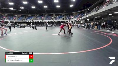 130 lbs Champ. Round 2 - Sharon Olorunfemi, Schaumburg vs Iliana Salenas, Eisenhower