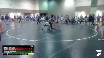 106 lbs Round 4 (6 Team) - Broc Dahlin, Bandits Wrestling vs Calum Brown, STL Orange