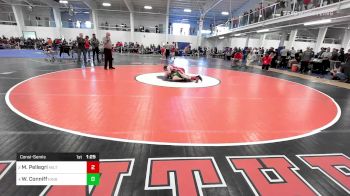 170 lbs Consolation - Mason Pellegri, Milton vs William Conniff, King Philip