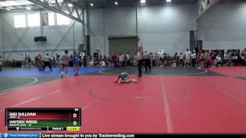 84 lbs Round 4 (6 Team) - Hayden Weiss, Bandits Ohio vs Gigi Sullivan, Apex