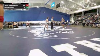 175 lbs Cons. Round 3 - Tyler Bragg, Olathe East vs Max Evans-Pryor, Manhattan