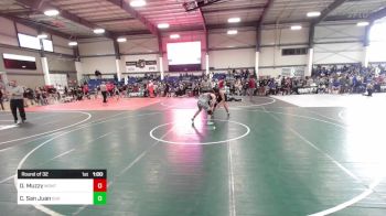 165 lbs Round Of 32 - Dalton Muzzy, Montezuma Cortez vs Coby San Juan, Ichiban WC