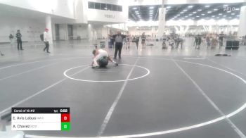 130 lbs Consi Of 16 #2 - Elijah Avis Labus, NM Royalty vs Armando Chavez, Scotsmen WC