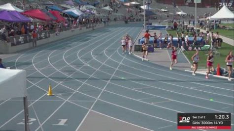 2026 AAU Junior Olympic Games - Youth Girls' 3k, Semi-Finals 2 - Age 14