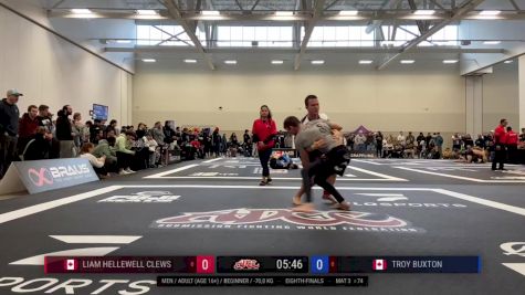 Liam Hellewell Clews vs Troy Buxton 2024 ADCC Niagara Open