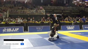 ROBERT DAEYOON KIM vs TRISTON MICHAEL HOLCOMB 2024 Pan Kids Jiu-Jitsu IBJJF Championship