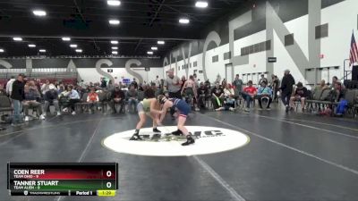 100 lbs Round 3 (8 Team) - Tanner Stuart, Team Alien vs Coen Reer, Team Ohio