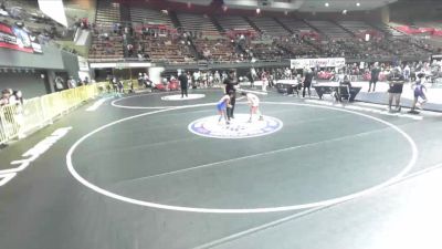 67 lbs Champ. Round 2 - Cruz Aguilar, United Wrestling Club vs Preston Dacoco, Tracy Wrestling Club