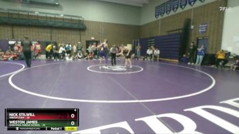 115 lbs Finals (2 Team) - Nick Stilwill, Wright/HEM vs Weston James, Saratoga Middle School