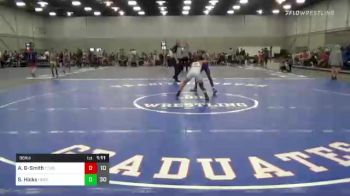 96 lbs Semifinal - Adrean Garrett-Smith, Team Tulsa NDT vs Sonny Hicks, Oklahoma Boys