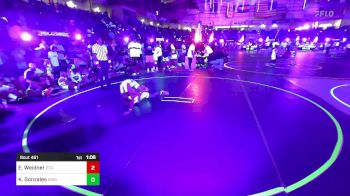 86 lbs Semifinal - Easton Weidner, 2tg vs Kalijah Gonzales, Kingdom WC