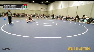 110 lbs Rr Rnd 3 - Kaydance Williams, Team Washington 7-12 vs Katelyn Patterson, SOTM OK 7-12 1