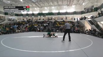 144 lbs Quarters & 1st Wb (16 Team) - Carson Kimbrough, Ola vs Jaden McKelvin, Ware County