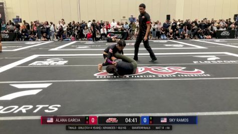 Alana Garcia vs Sky Ramos 2025 ADCC Orlando Open/Youth Trials