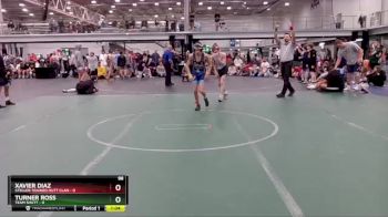 98 lbs Semis (4 Team) - Turner Ross, Team Shutt vs Xavier Diaz, Steller Trained Hutt Clan