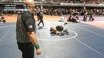 6A 138 lbs Cons. Round 1 - Braden Trang, Southlake Carroll vs Sammy Taylor, Katy Cinco Ranch