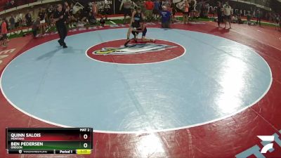 110 lbs Cons. Semi - Quinn Salois, Montana vs Ben Pedersen, Oregon