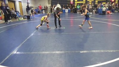 65 lbs Quarterfinal - Luke Bryant, Titusville vs Gavin Petraglia, Steel Valley Renegades