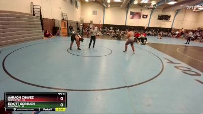 285 lbs Round 3 (10 Team) - Elyott Gorsuch, Moorcroft vs Aaraon Chavez, Torrington