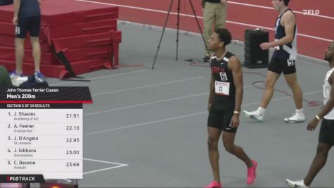 Men's 200m Open, Finals 7