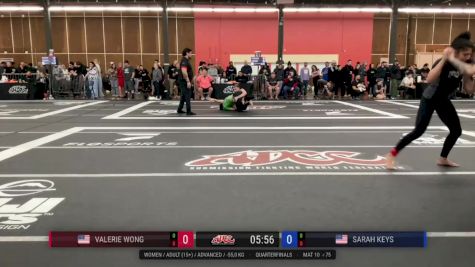 Valerie Wong vs Sarah Keys 2026 ADCC Portland Open