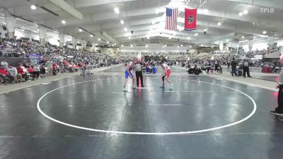 132 lbs Semis & 1st Wb (8 Team) - Colt Maughon, Cleveland High School vs Byron Whaley, Knoxville Halls High School