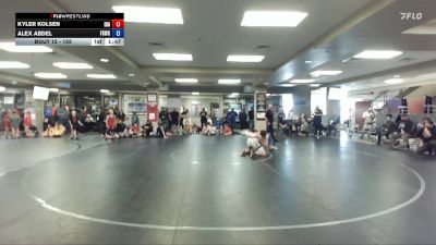 155 lbs Round 1 - Kyler Kolsen, Idaho vs Alex Abdel, Fighting Squirrels Wrestling Club