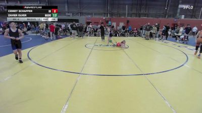 92 lbs Rr Rnd 3 - Tanner Wisniewski, Bad Karma - MSE vs Nelson Villafane, Mat Assassins Red - MSE