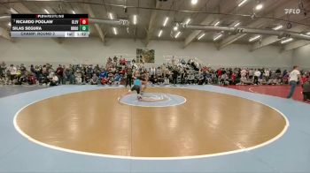 113 lbs Champ. Round 2 - Ricardo Poolaw, Cleveland vs Silas Segura, Broomfield