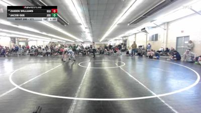 171 lbs Consi Of 16 #2 - Zaiden Williams, Hegins vs Jacob Gee, Jersey Shore