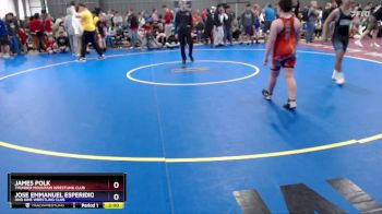 114 lbs Round 3 - James Polk, Thunder Mountain Wrestling Club vs Jose Emmanuel Esperidion, Ono Kine Wrestling Club