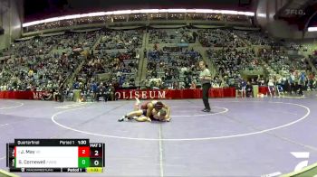 113 lbs Quarterfinal - Jalen May, Kokomo vs Simon Cornewell, Fort Wayne Bishop Dwenger