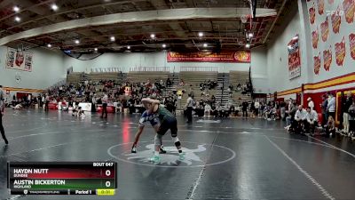 120 lbs Cons. Round 5 - Austin Bickerton, Highland vs Haydn Nutt, Dundee