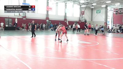 102 lbs Rr Rnd 3 - Jasmine Brucato, Pit Crew Wc vs Samantha Massey, Gorilla Grapplers Inc/ Journeymen