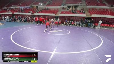 165 lbs Placement (4 Team) - Griffin Mitchell, Keller Timber Creek vs Brayden Harris, Katy