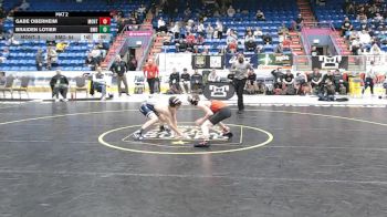 114 lbs Consy Rd Ii - Gabe Oberheim, Montgomery Area vs Braiden Lotier, Bishop McDevitt