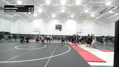 150 lbs Cons. Round 2 - Luciano Edda, Beverly Hills vs Logan Hammon, Huntington Beach