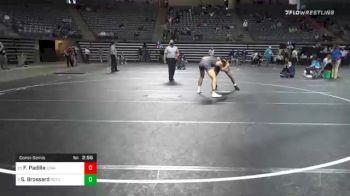 165 lbs Consolation - Fabian Padilla, Iowa Western vs Seth Brossard, Rctc