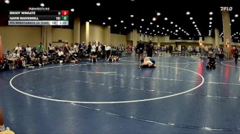 190 lbs 4th Wrestleback (32 Team) - Gavin Massingill, Team Mat Clash vs Brody Wingate, Indiana Outlaws