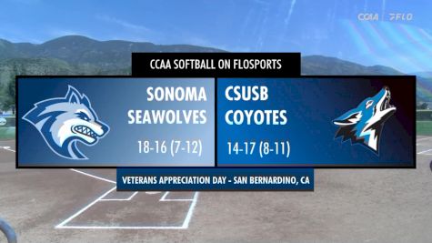Replay: Sonoma State vs CSUSB - DH: Spanish Commentary - 2025 Sonoma State vs CSUSB - DH | Mar 22 @ 10 AM