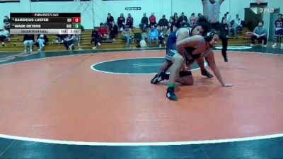215 JV Quarterfinal - Isaac Chotailug, Manhattan vs Xavier Brathcer, Wathena-Riverside