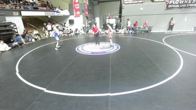 120 lbs Matthew PInon Jr., KCWA - Kern County Wrestling Association vs Frankie De Leon, SDIKWA - San Diego-Imperial Kids Wrestling Association